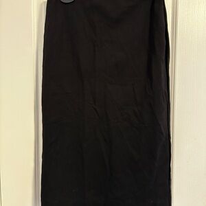 BNWT Uniqlo Black Long Pencil Skirt for Women